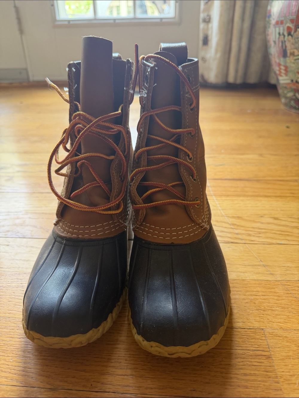 LL Bean Classic 8” Unlined Duck Boots